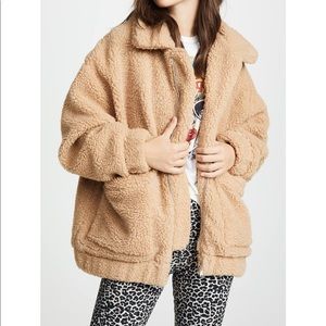 I.AM.GIA beige pixie coat